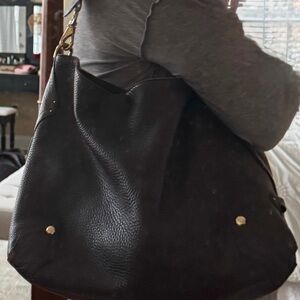 Cole Haan Brown Leather Hobo Bag